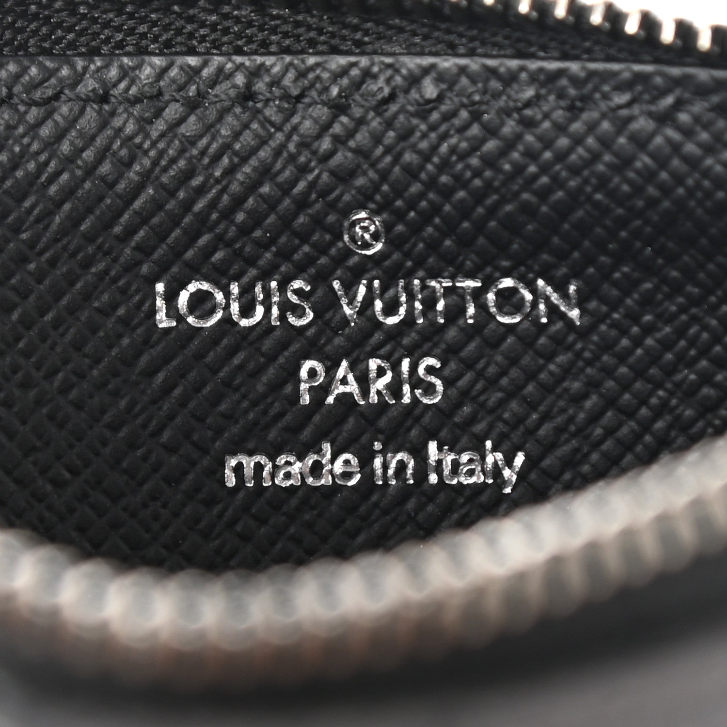Louis Vuitton Reverse Monogram Eclipse Taiga Coin Card Holder 6 of 6