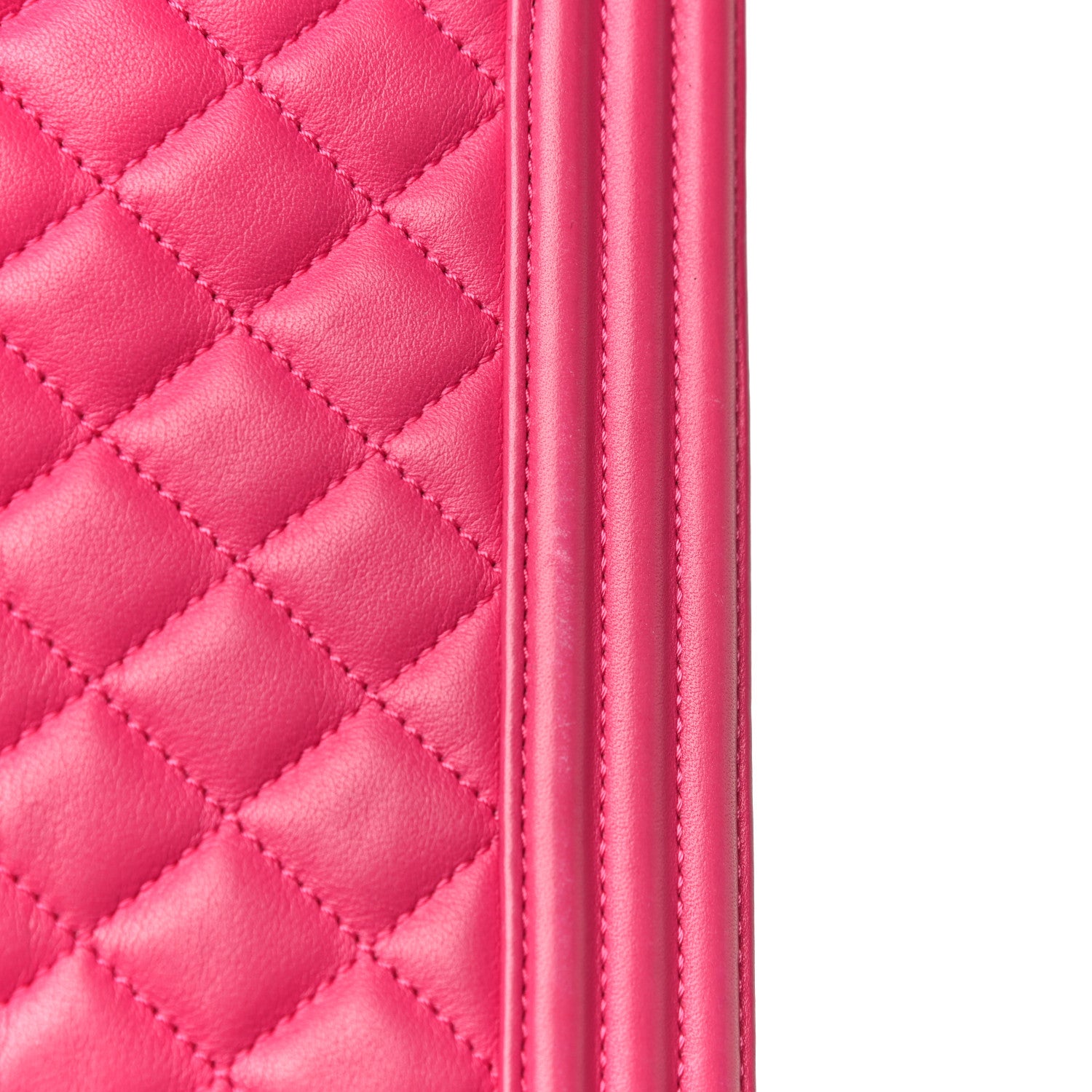Chanel Lambskin Quilted Medium Boy Flap Pink 19 of 21