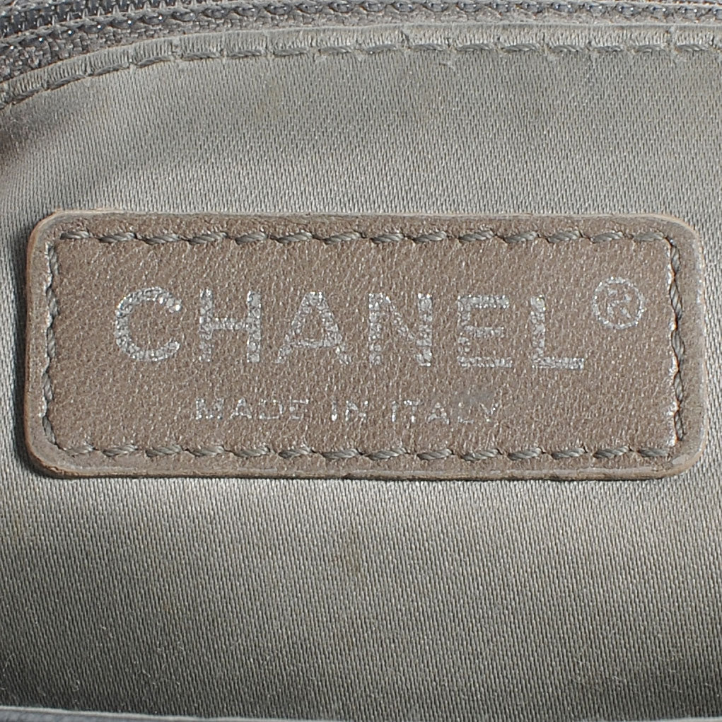 Chanel Lambskin Small Rock And Cabaret Chain Fringe Flap Black 6 of 8