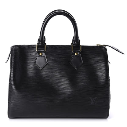 Louis Vuitton Epi Speedy 25 Black 1 of 14