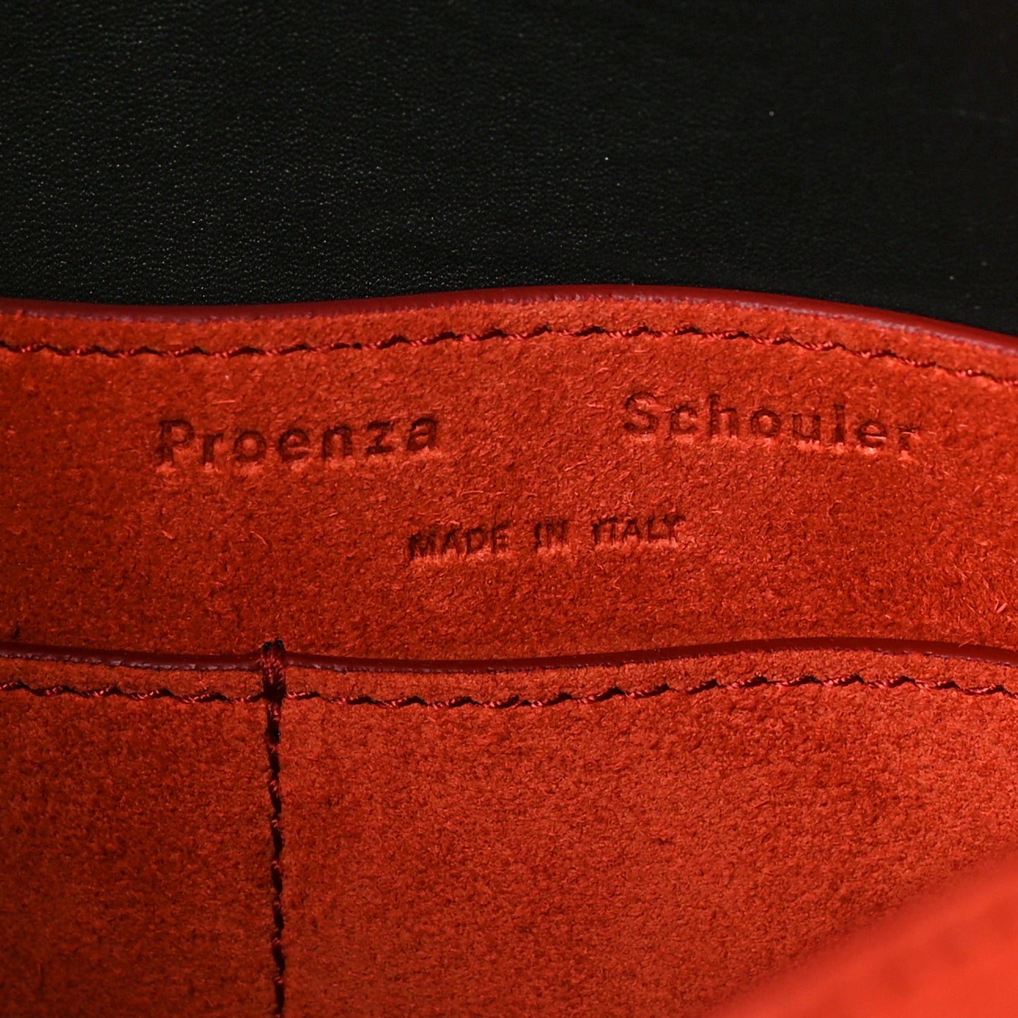 Suede Braid Bag Tomato