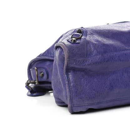 Balenciaga Agneau Classic Hardware City Bleu Lavande 10 of 12