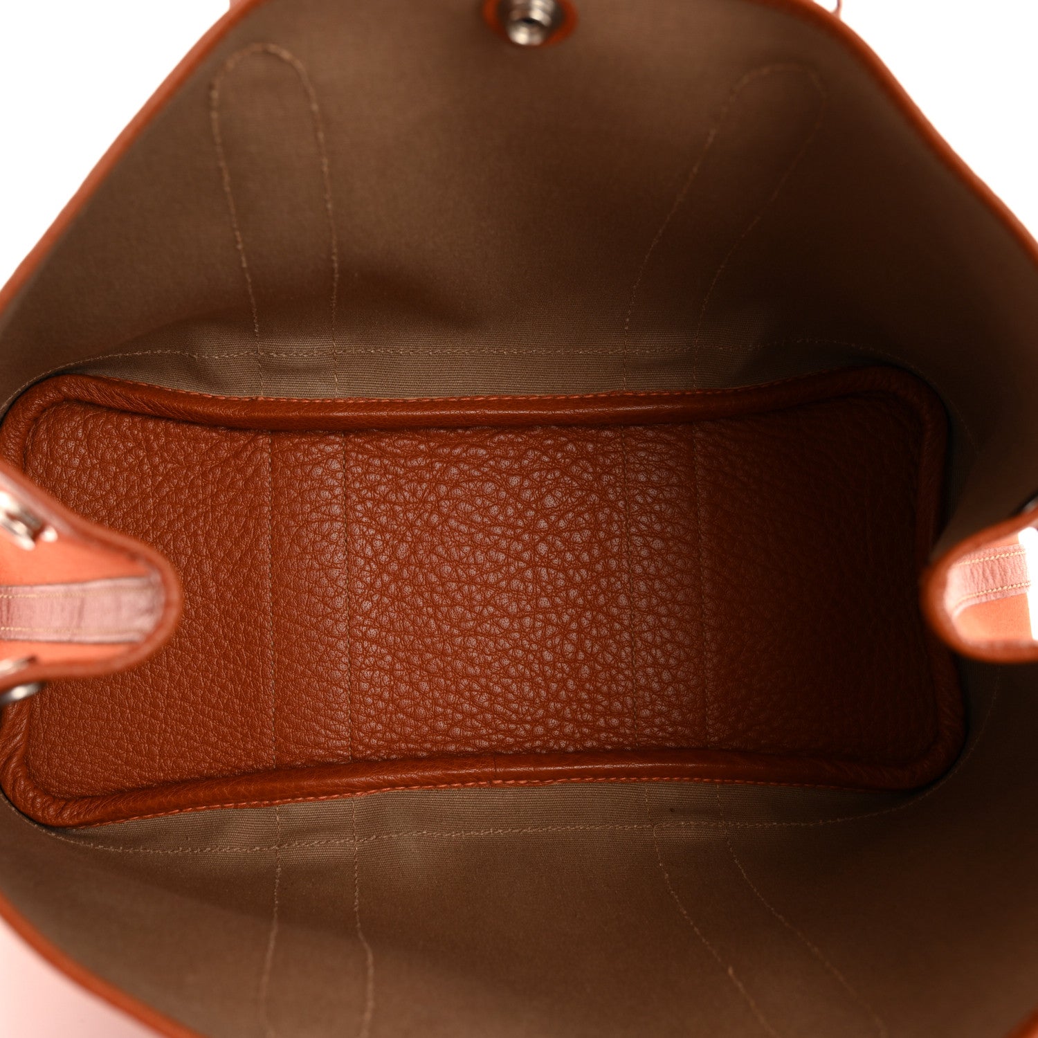 Hermes Toile Buffle Garden Party 30 TPM Potiron 5 of 11