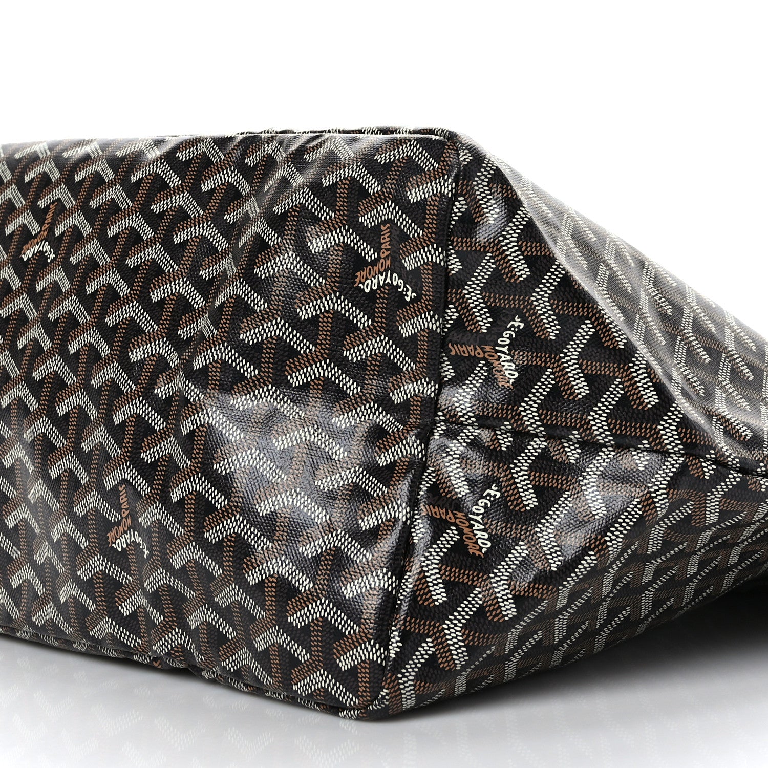 Goyard Goyardine Saint Louis GM Black Gold 11 of 11