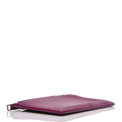 Saint Laurent Grained Calfskin 5 Fragments Zip Pouch Card Holder Pivoine 4 of 10