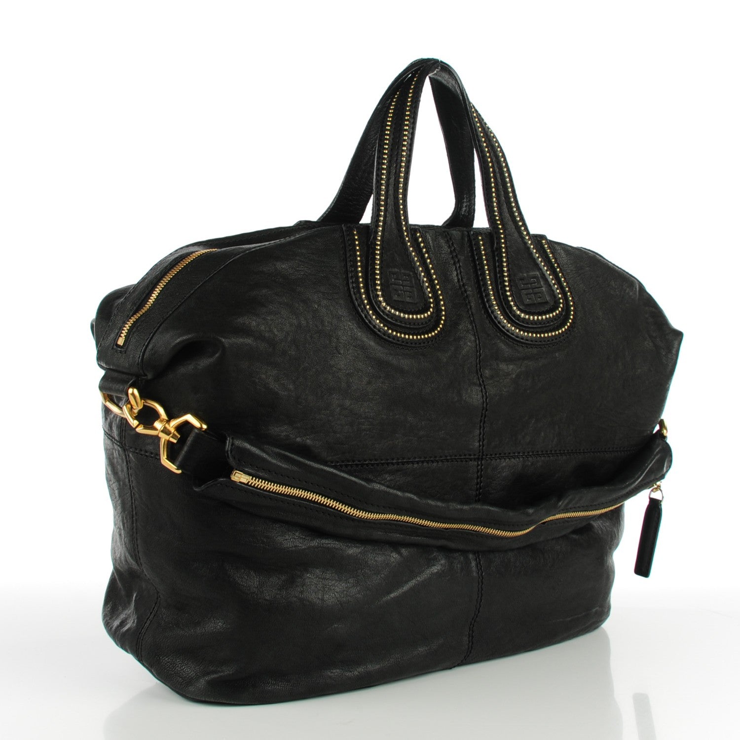 Givenchy Lambskin Studded Large Nightingale Black 3 of 8