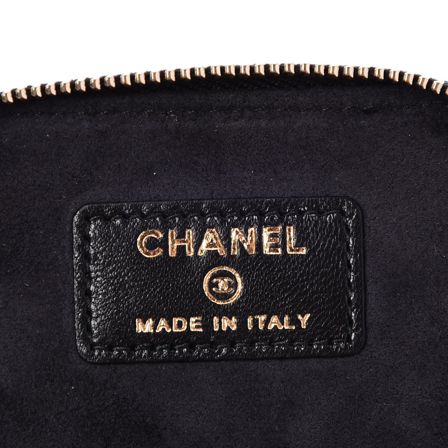 Chanel Lambskin Quilted Jewelry Travel Case Black 7 of 8