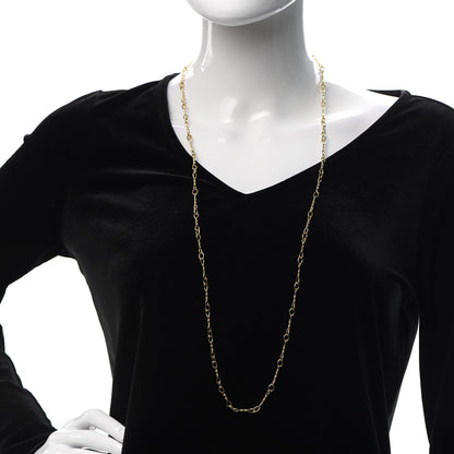David Yurman 18K Yellow Gold Small Continuance Chain Necklace 36" 2 of 5