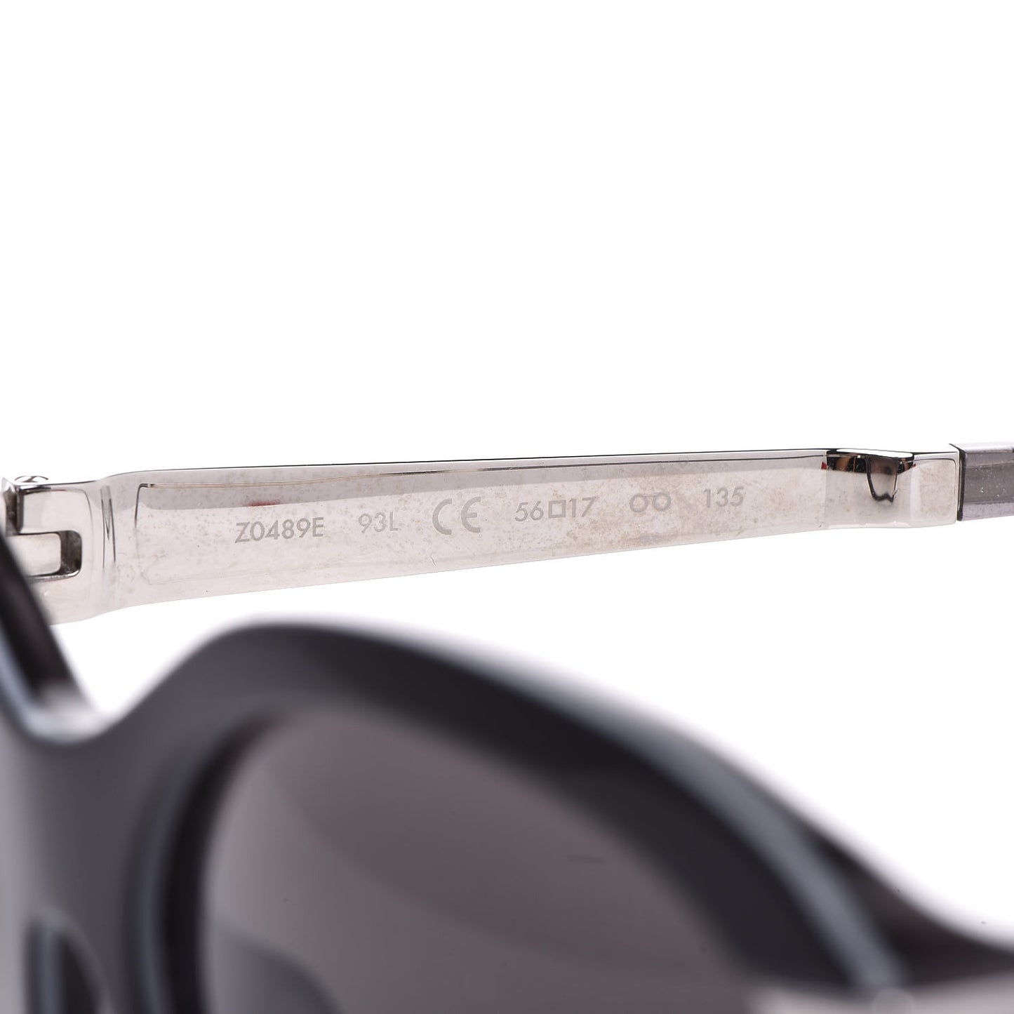 Acetate Petit Soupcon Cat Eye Sunglasses Z0489W Black