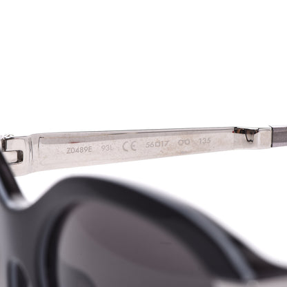 Louis Vuitton Acetate Petit Soupcon Cat Eye Sunglasses Z0489W Black 6 of 8