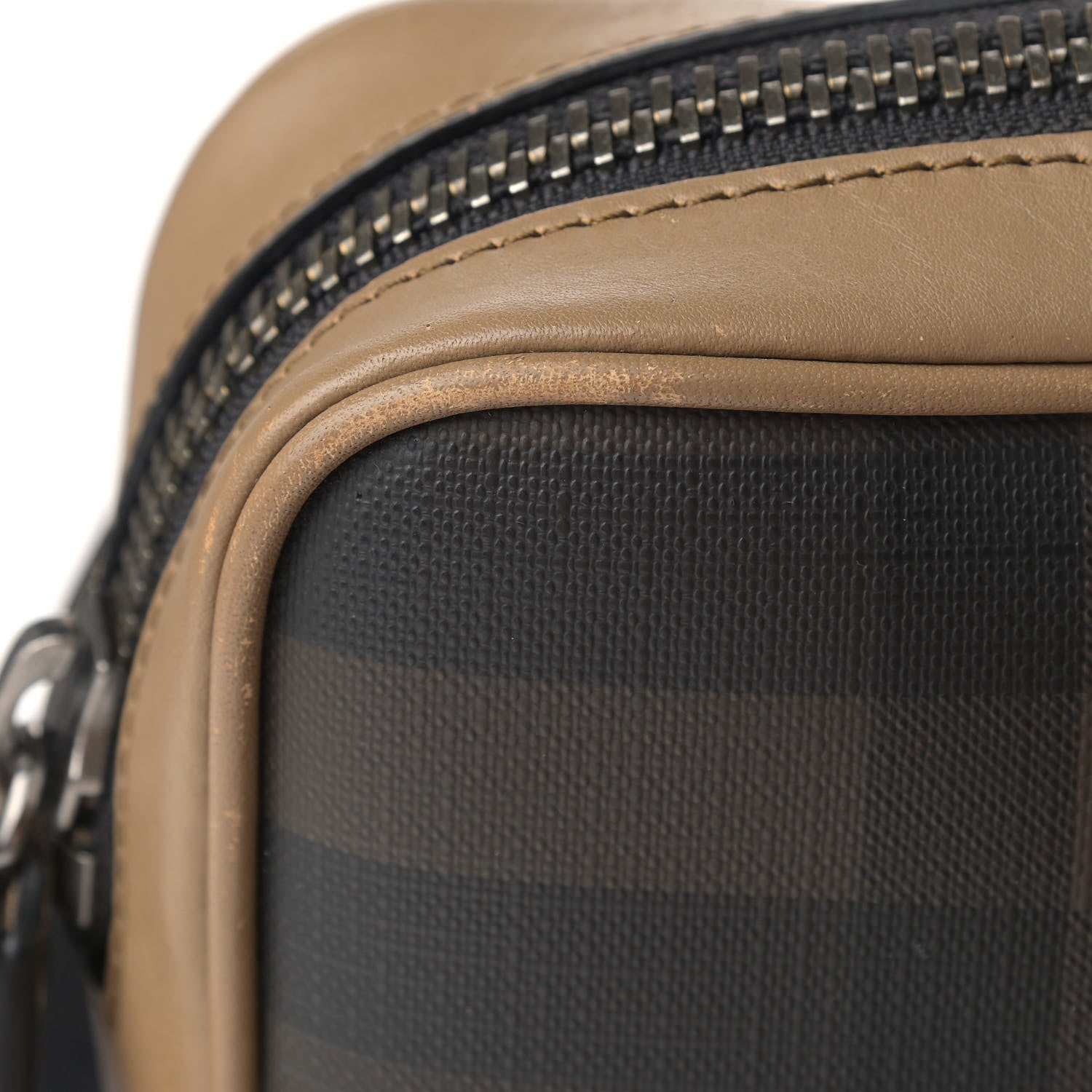 Burberry London Smoked Check Large Briefcase Brown 15 of 22