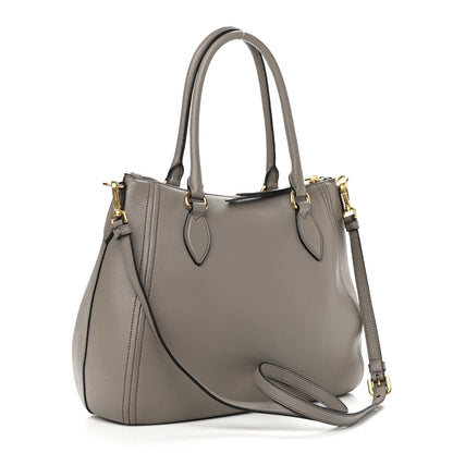 Prada Vitello Phenix Shoulder Bag Argilla 3 of 11