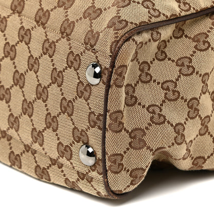 Gucci Monogram Large Tote Dark Brown 8 of 17