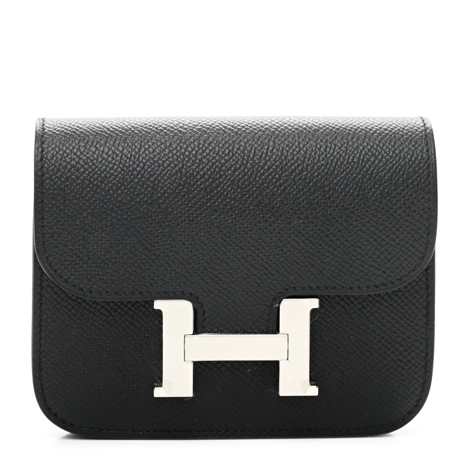 Hermes Epsom Constance Slim Wallet Black 1 of 8
