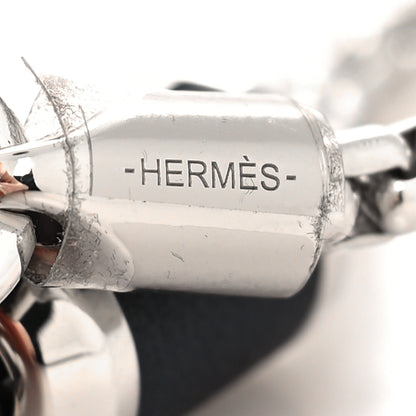 Hermes Palladium Swift Buffalo Horn Meli-Melo Bracelet 5 of 6