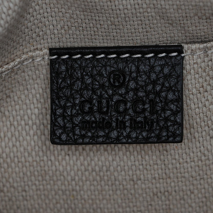 Gucci Pebbled Calfskin Small Soho Disco Bag Black 6 of 6