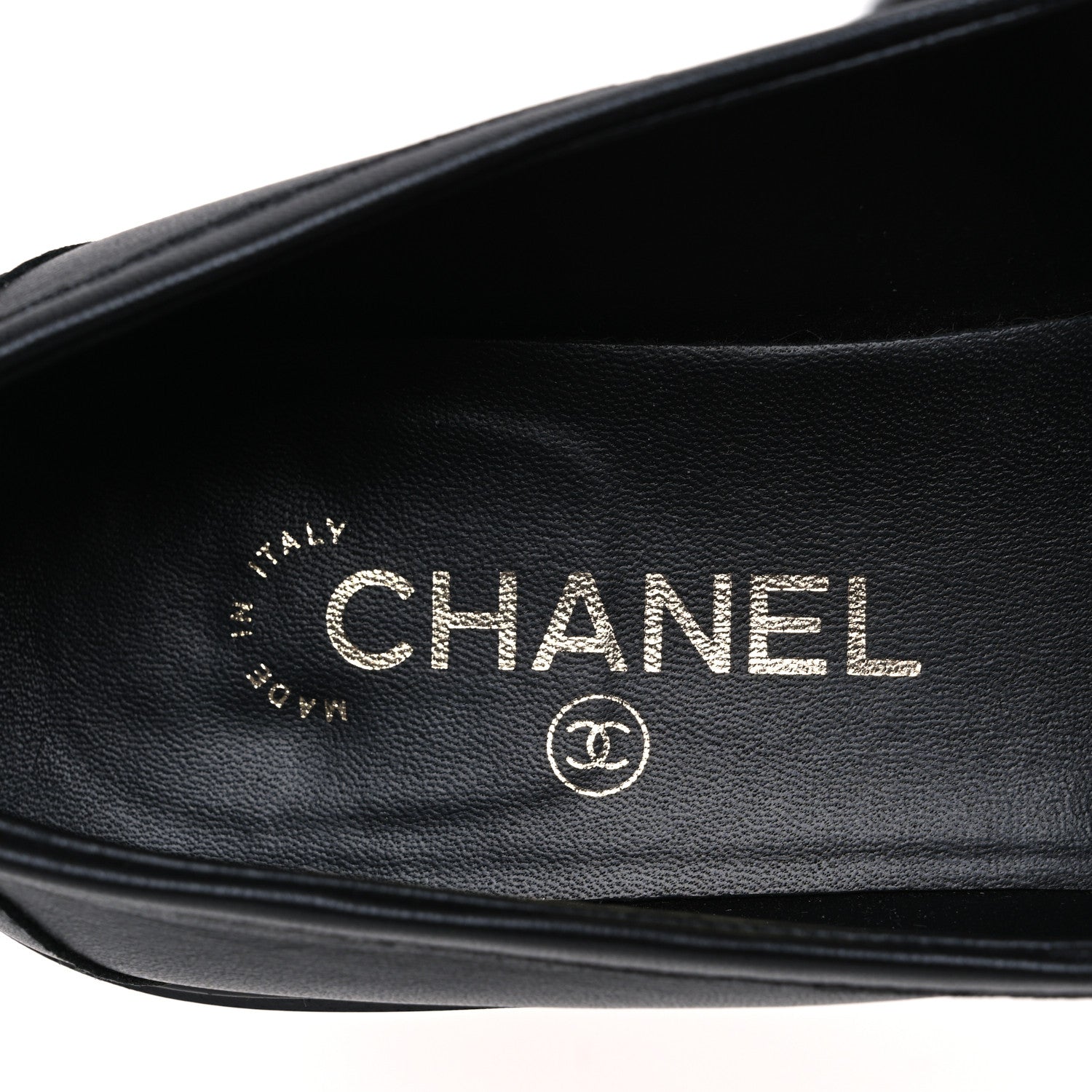 Chanel Lambskin Quilted CC Turnlock Loafers 41 Black 9 of 11
