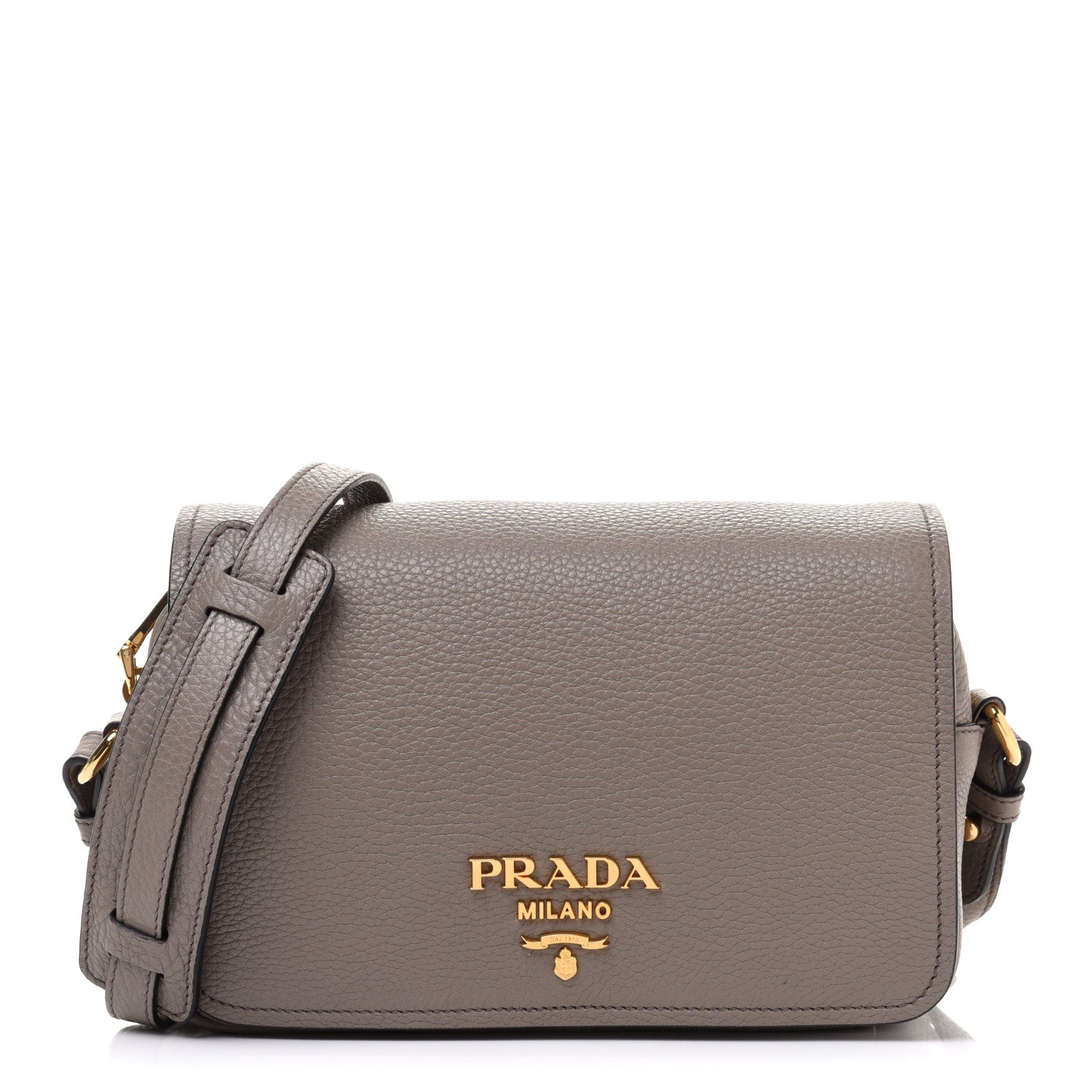 Prada Vitello Phenix Crossbody Bag Argilla 1 of 11