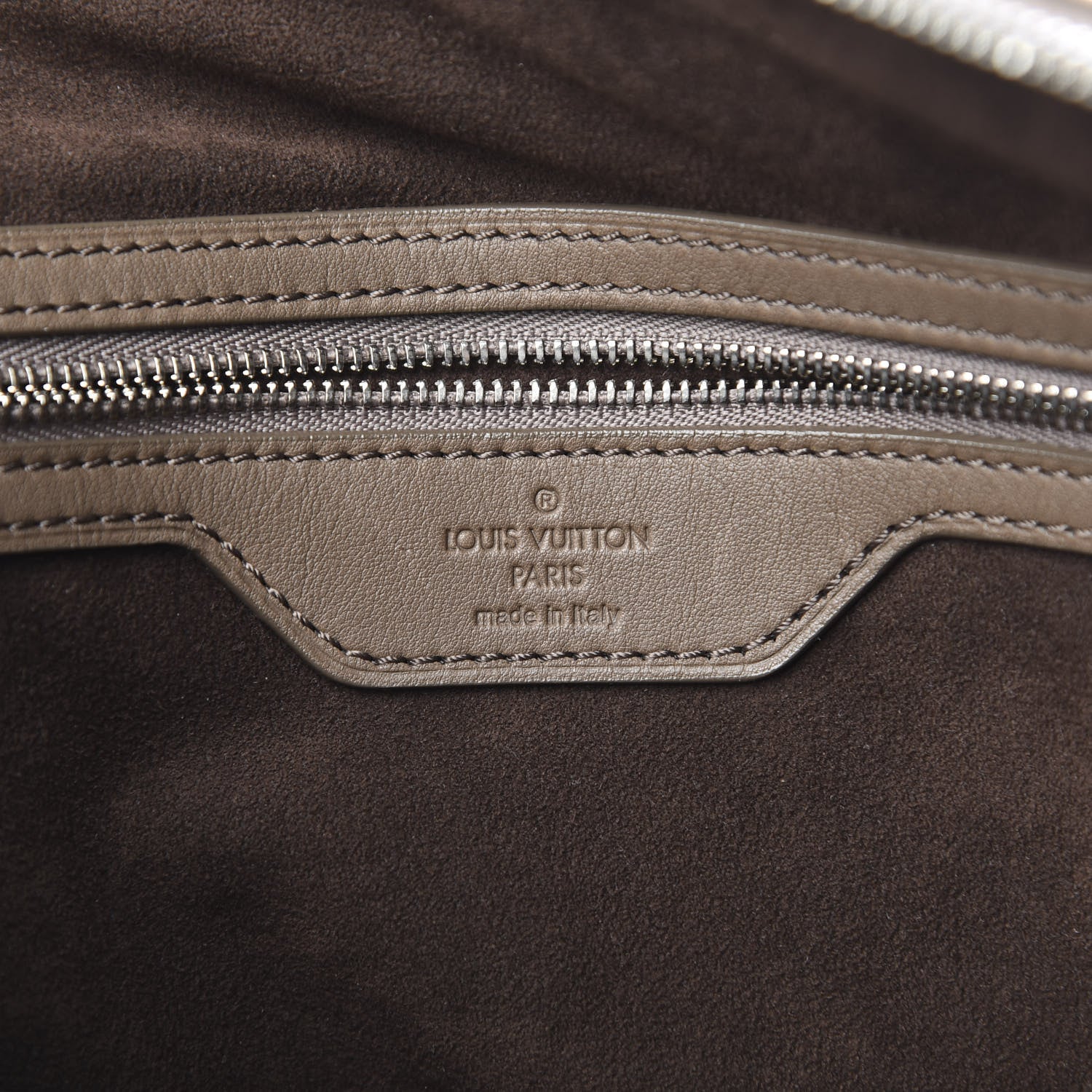 Louis Vuitton Monogram Lambskin Antheia IXIA GM Olive 6 of 11