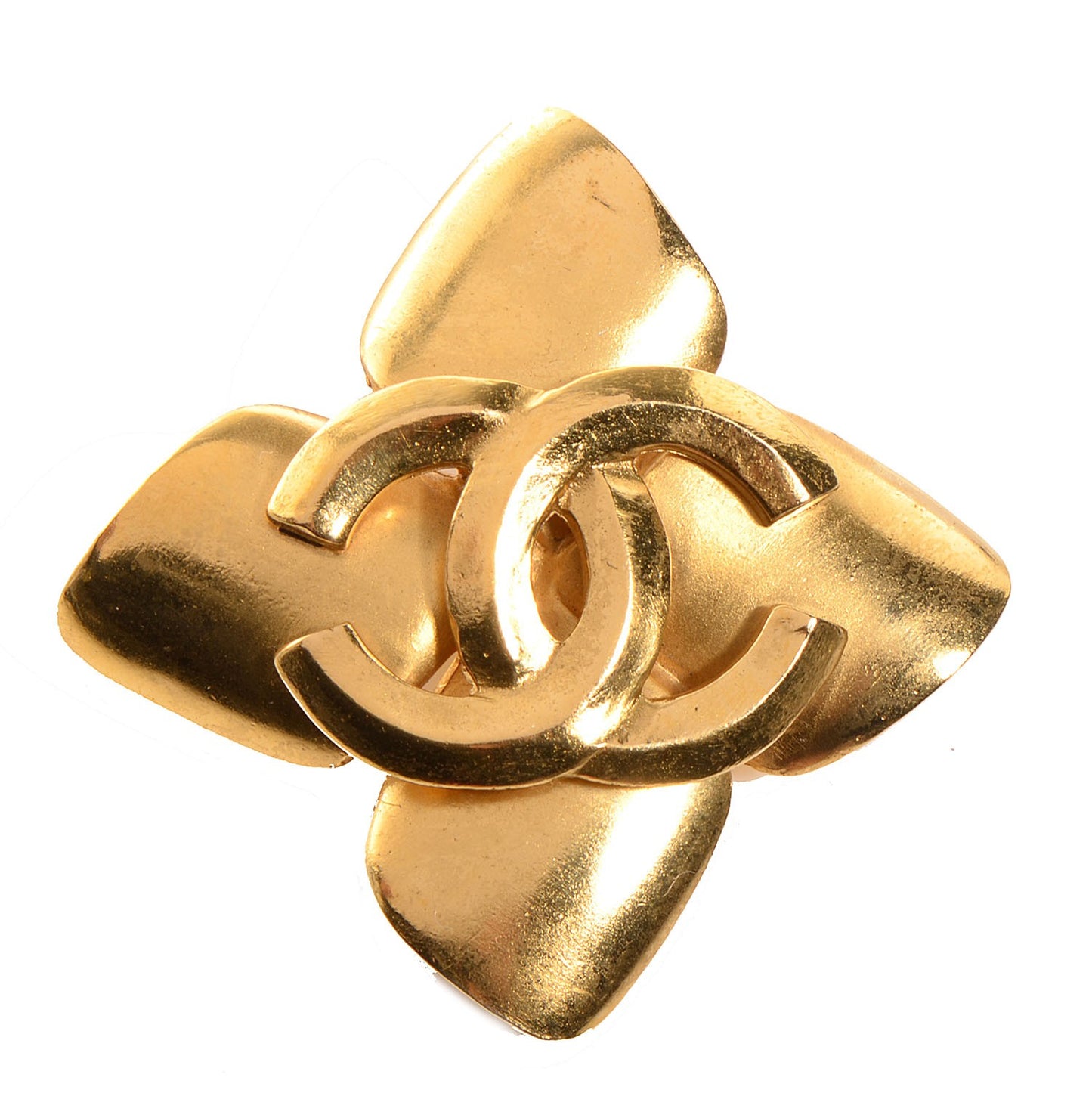 CC Brooch Gold