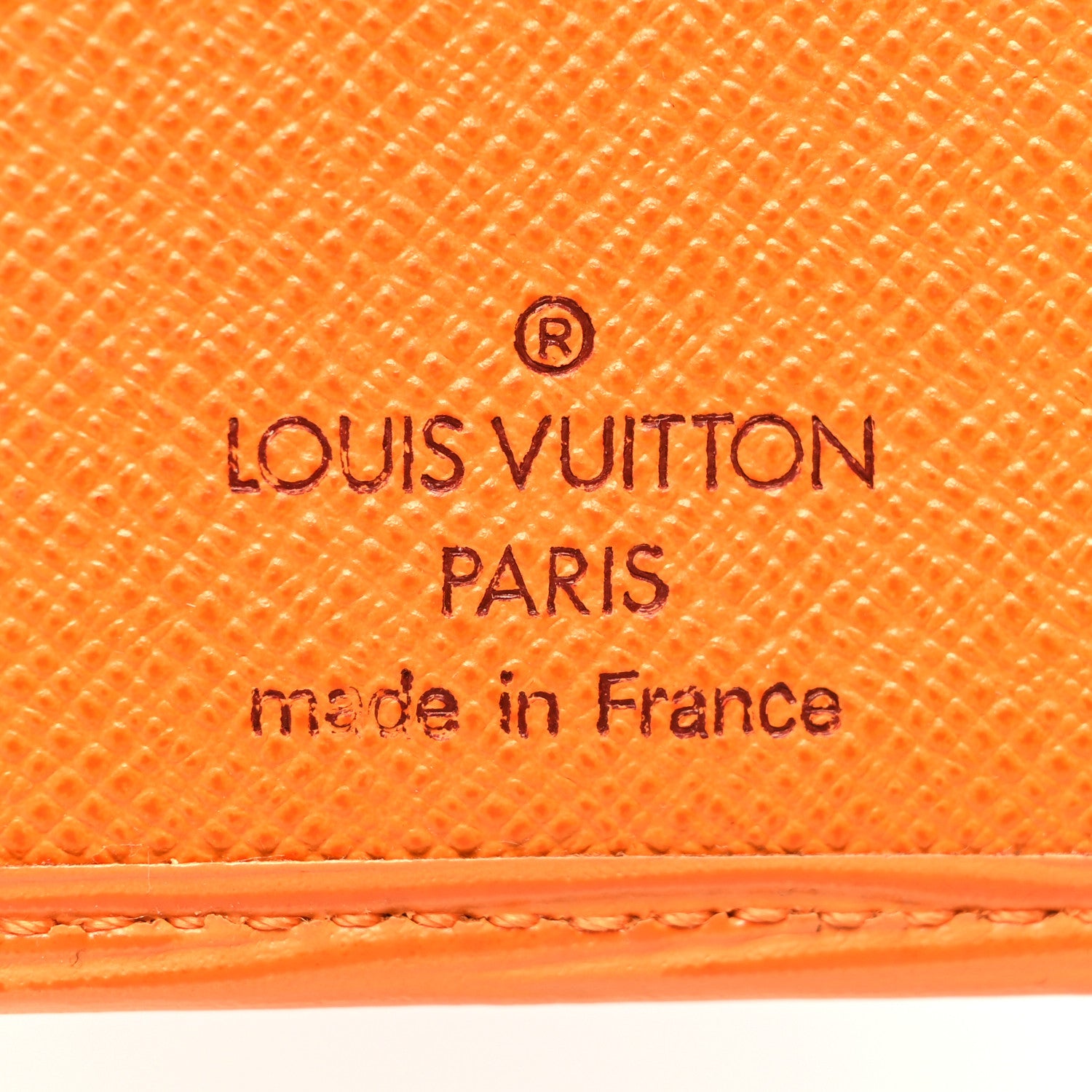 Louis Vuitton Epi Porte-Billets Compact Wallet Mandarin 6 of 13