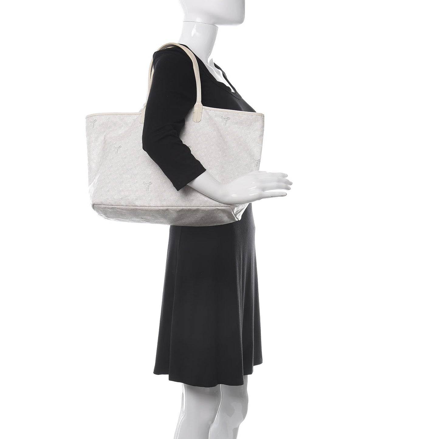 Goyardine Saint Louis PM White