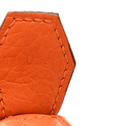Hermes Taurillon Clemence Bolide 31 Orange Orange 6 of 11