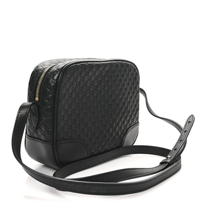 Gucci Microguccissima Mini Bree Messenger Bag Black 3 of 10
