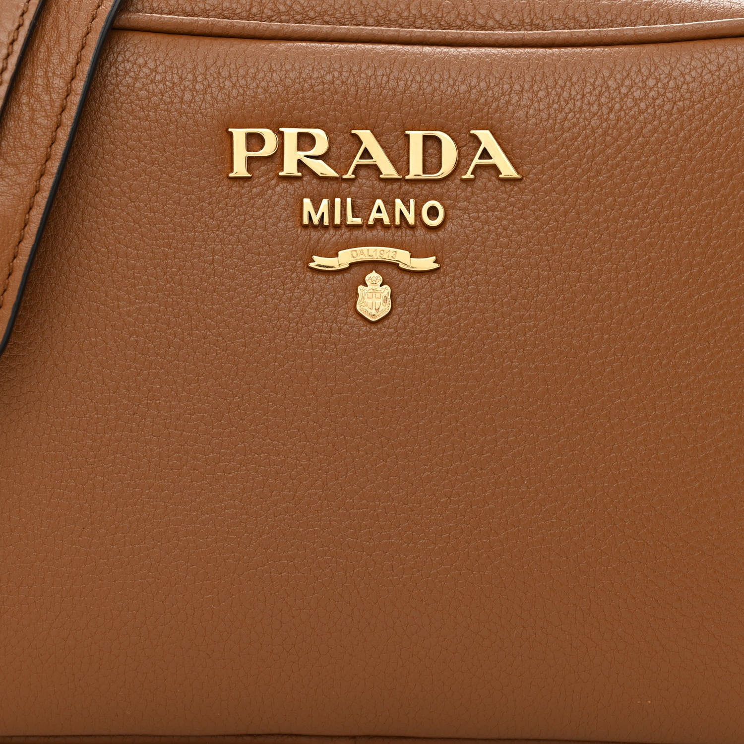 Prada Vitello Phenix Camera Bag Cannella 9 of 11