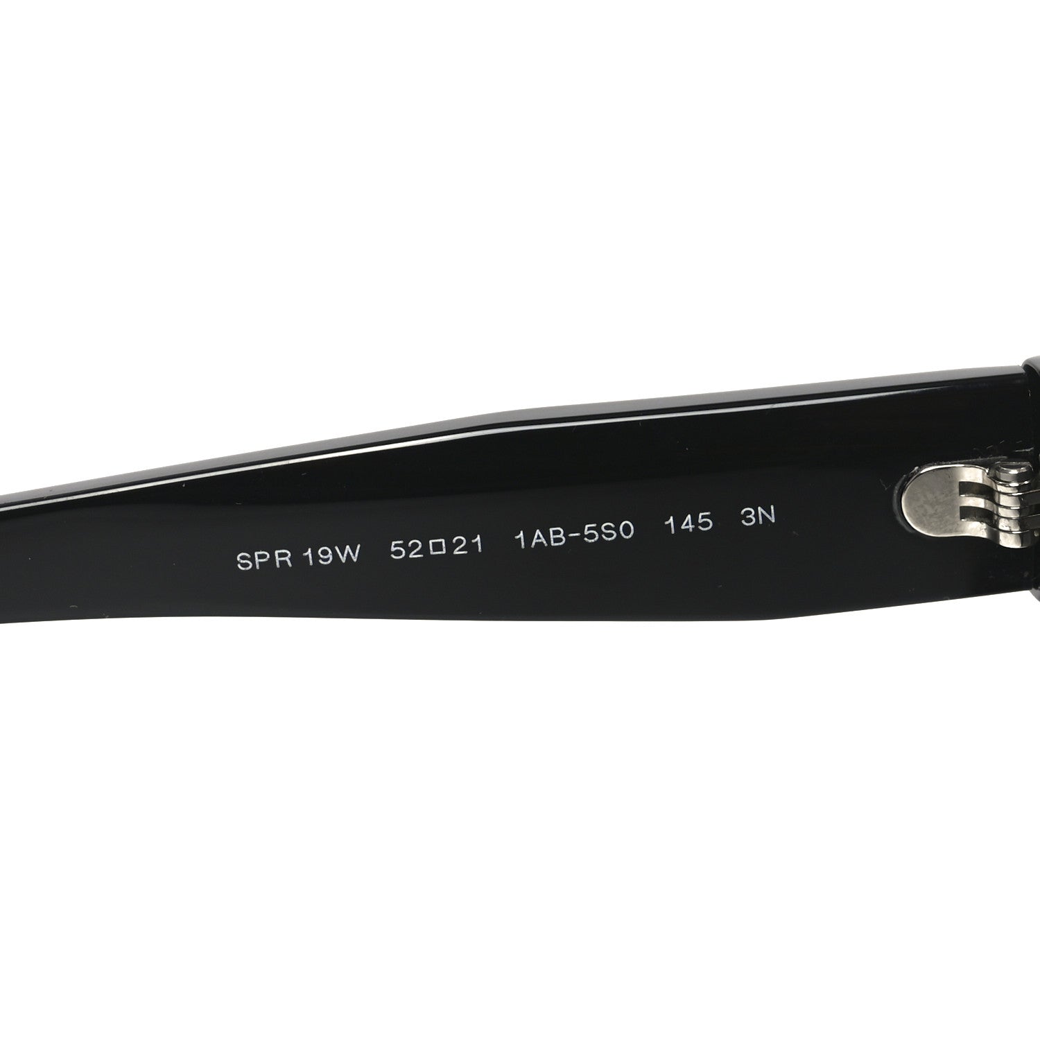 Prada Acetate Symbole SPR 19W Sunglasses Black 6 of 7