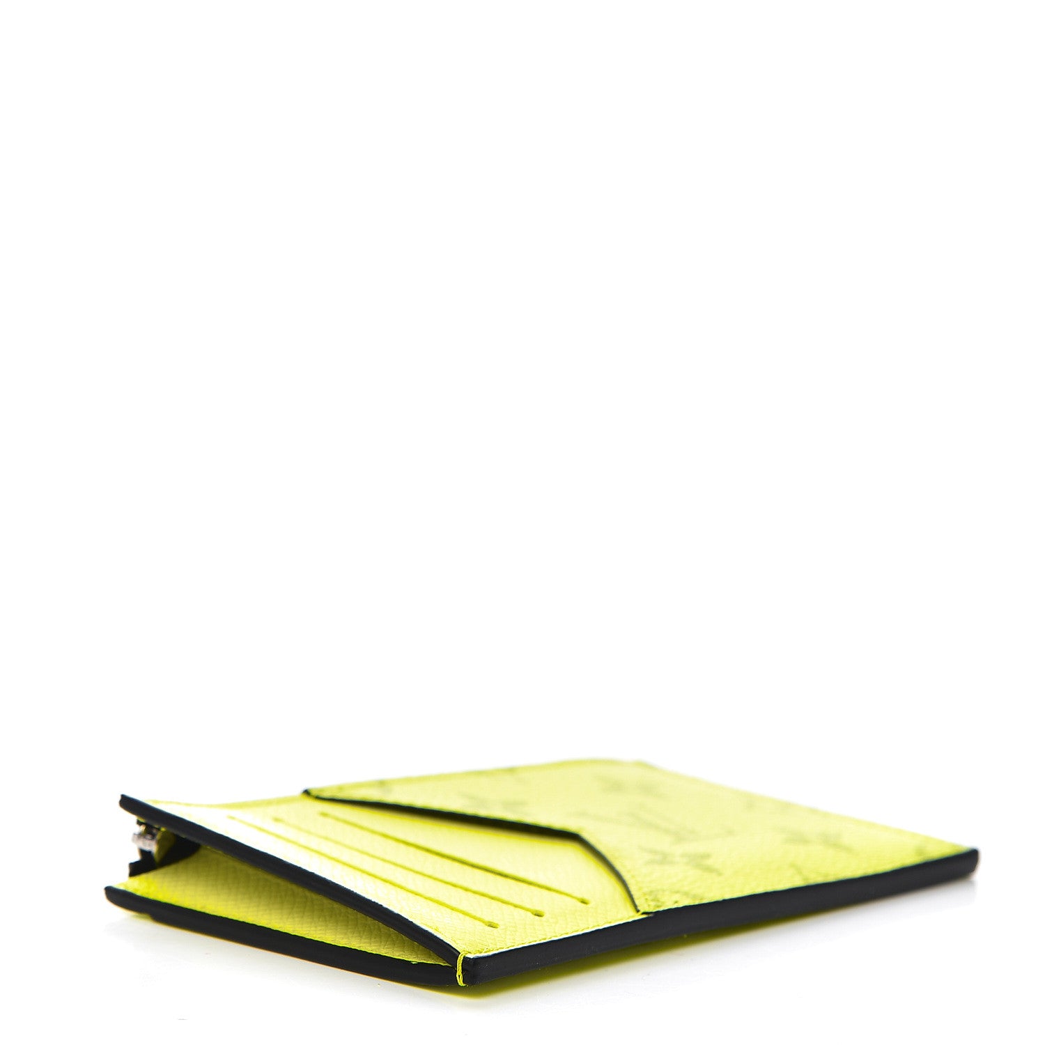 Louis Vuitton Monogram Taiga Coin Card Holder Yellow 4 of 7