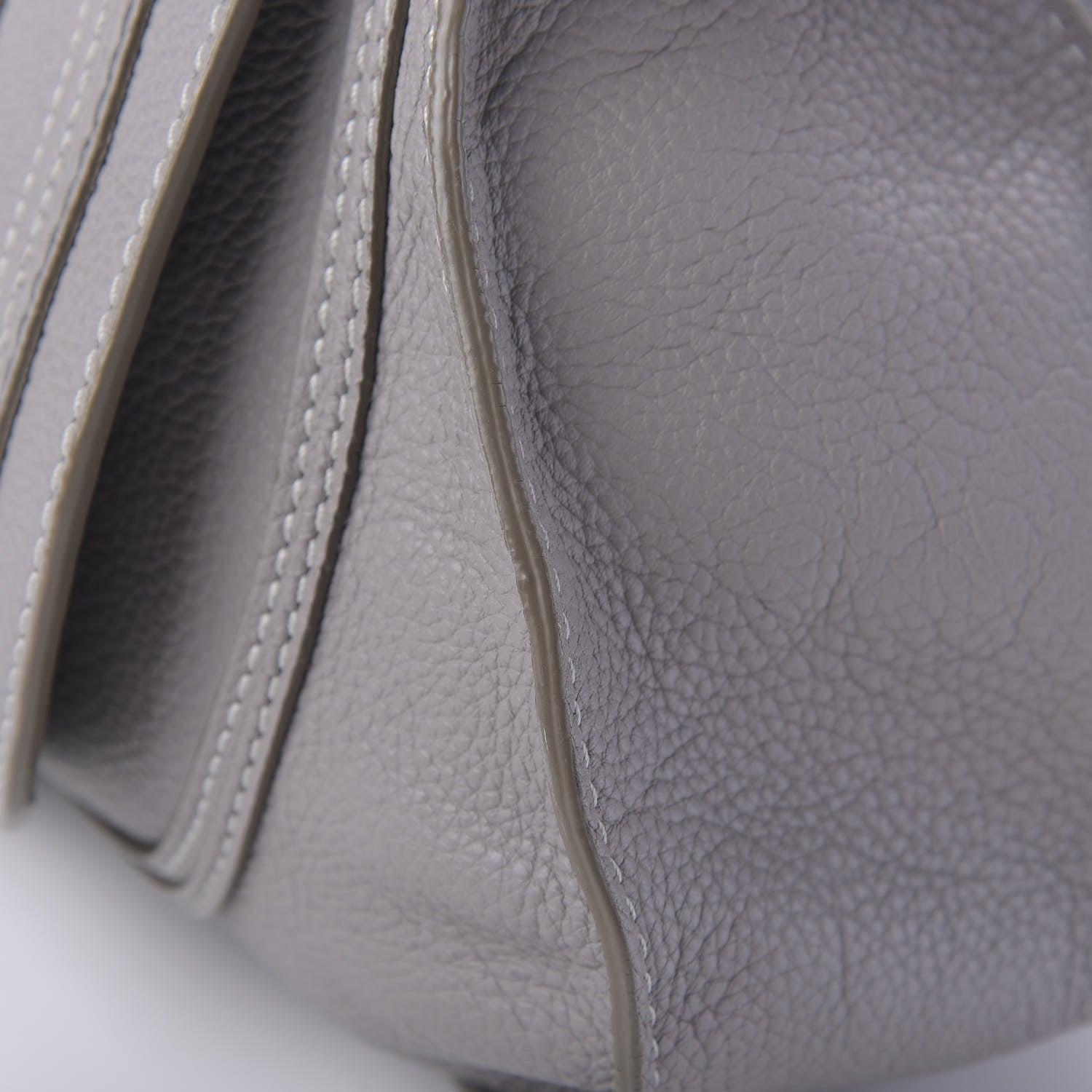 Chloe Calfskin Medium Marcie Satchel Cashmere Grey 10 of 16