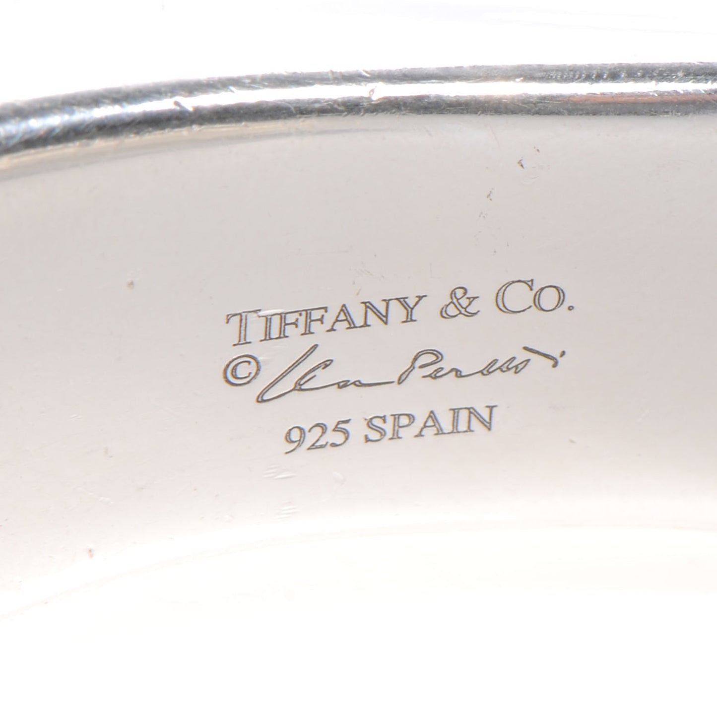 Sterling Silver Elsa Peretti Swirl Cuff