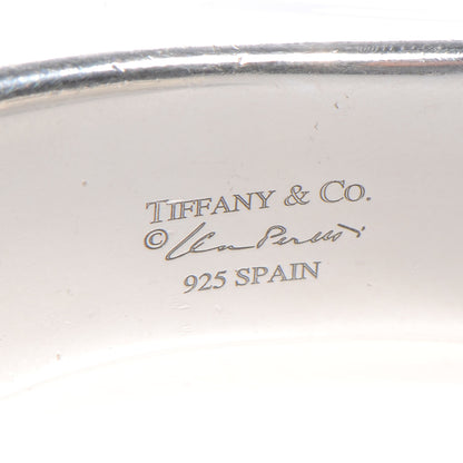 Tiffany Sterling Silver Elsa Peretti Swirl Cuff 5 of 5