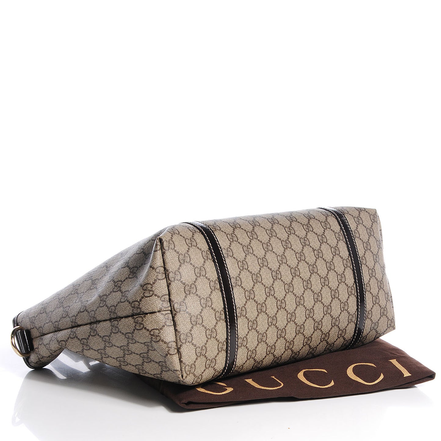 GG Plus Monogram Medium Joy Tote Brown