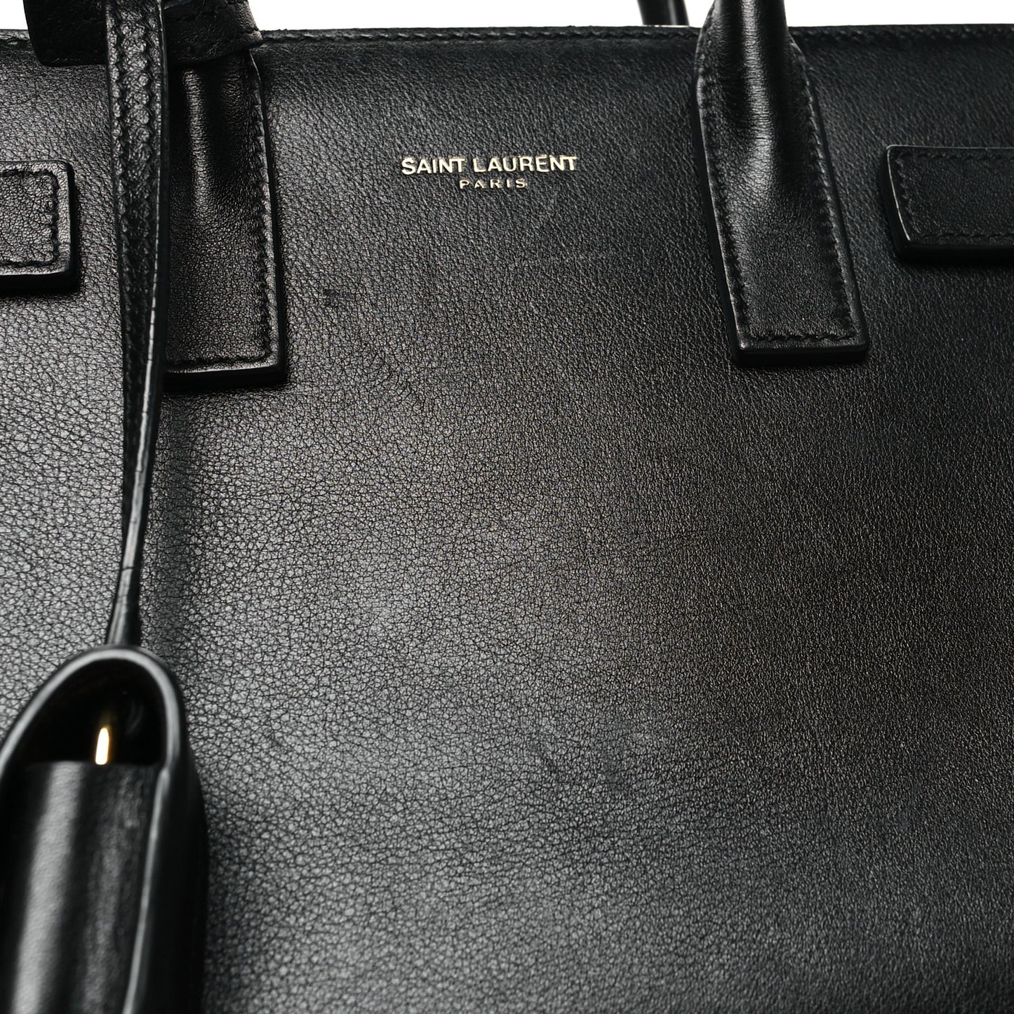 Calfskin Nano Sac De Jour Black