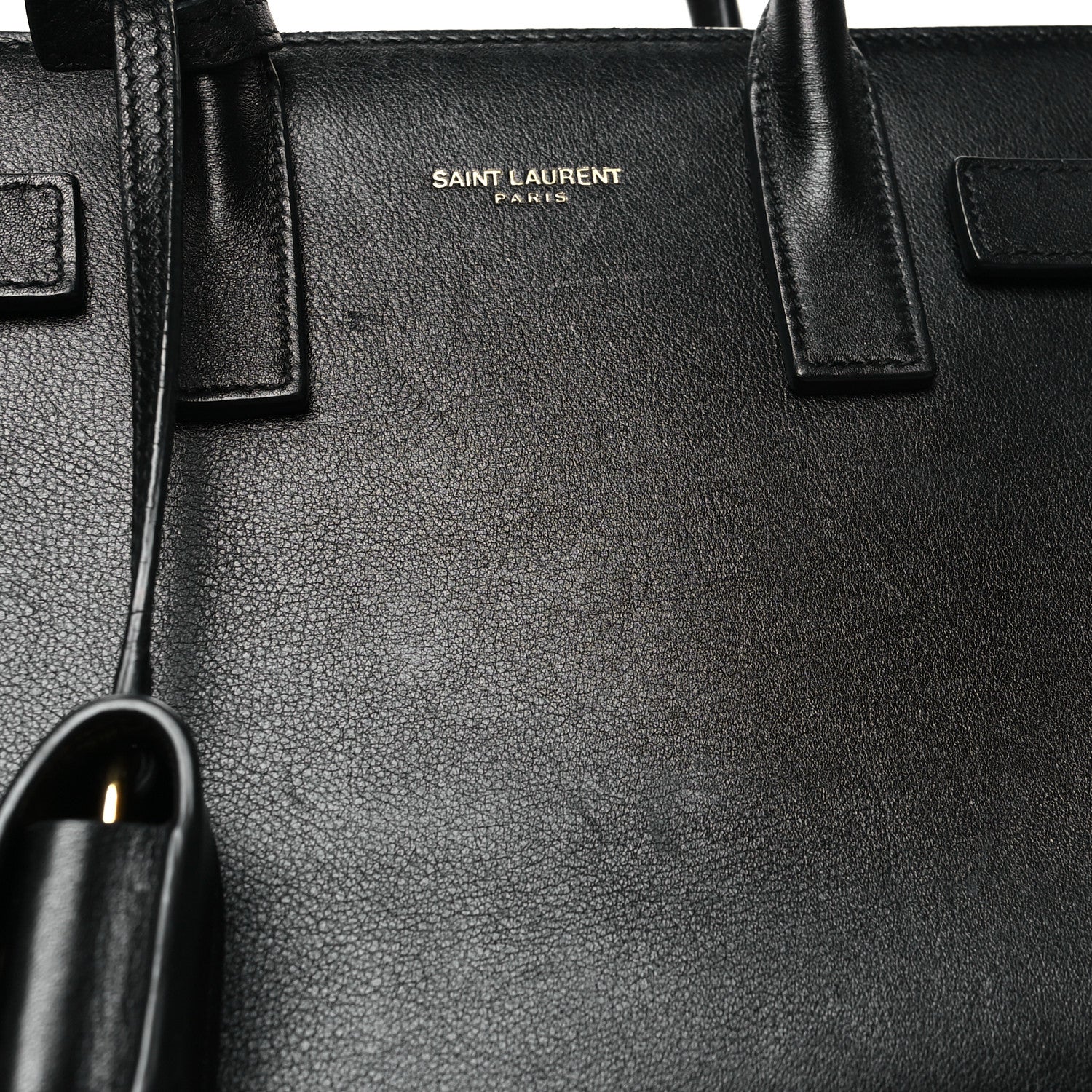 Saint Laurent Calfskin Nano Sac De Jour Black 8 of 13