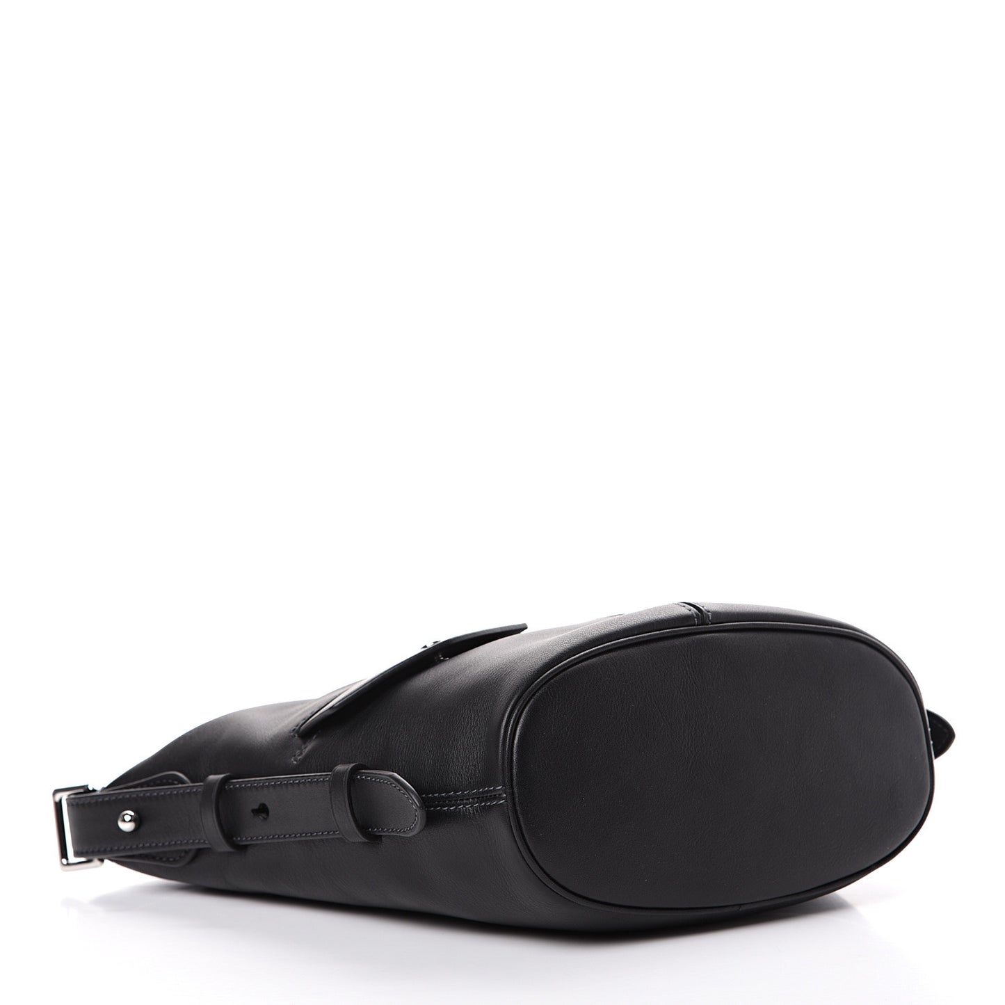 Calfskin Sling Shoulder Bag Black