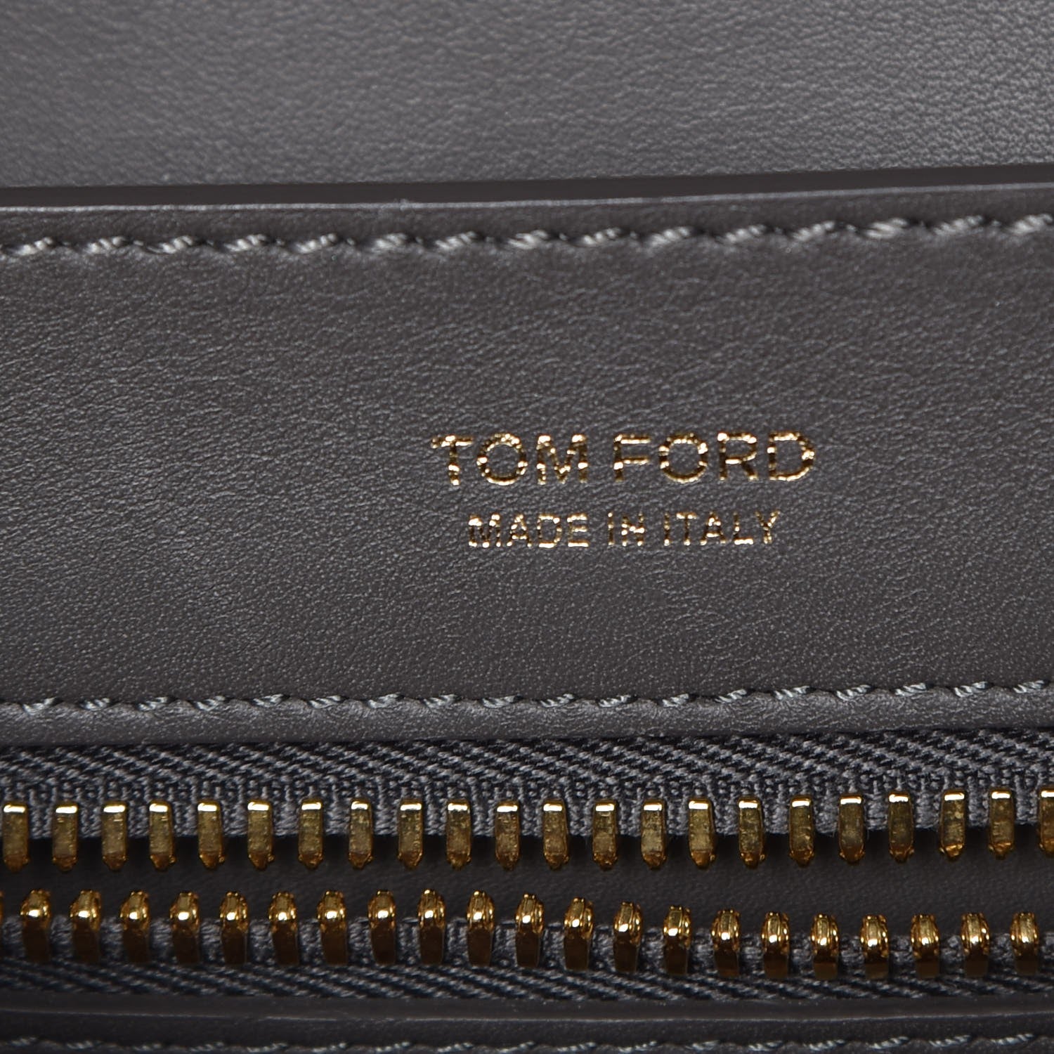 Tom Ford Calfskin Medium Sienna Crossbody Bag Graphite 6 of 11