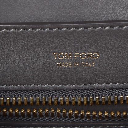 Tom Ford Calfskin Medium Sienna Crossbody Bag Graphite 6 of 11