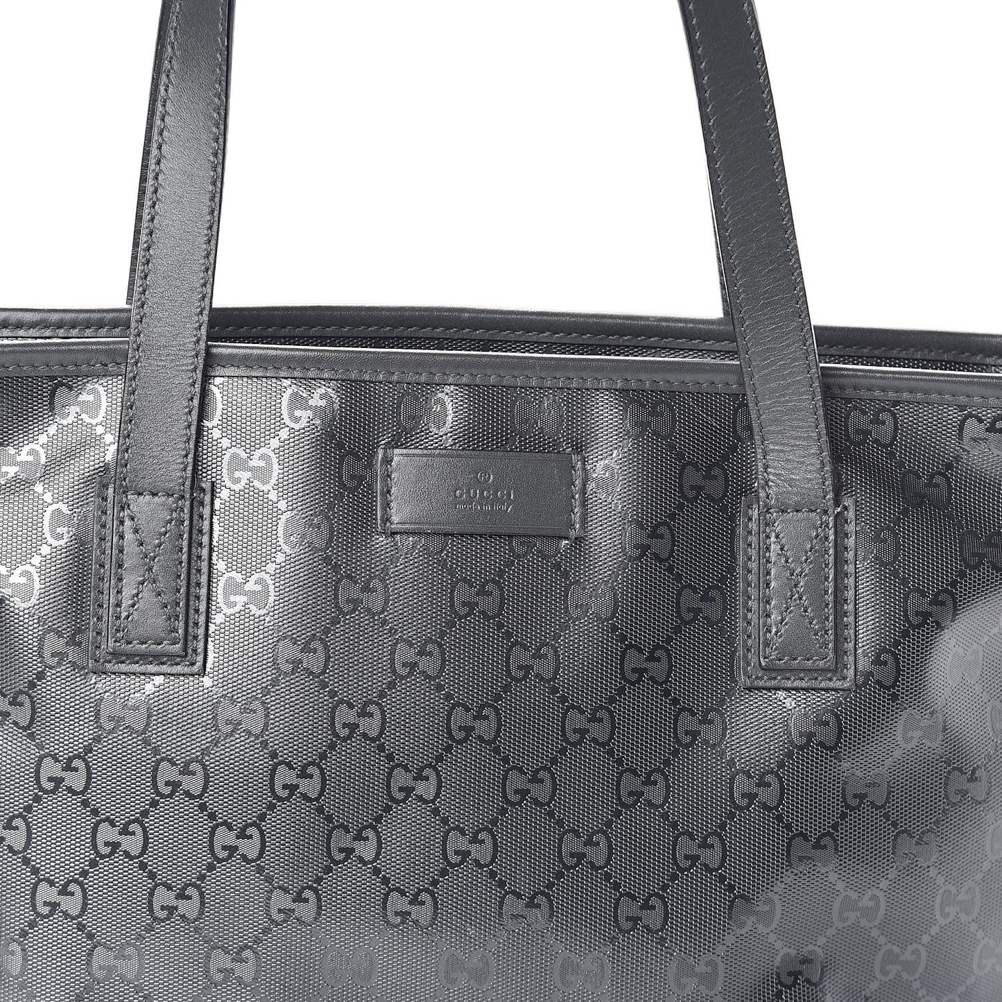 Imprime Monogram Small Joy Tote Black