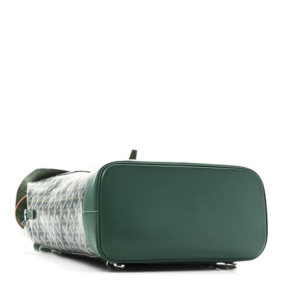 Goyard Goyardine Calfskin Alpin MM Backpack Green 4 of 9