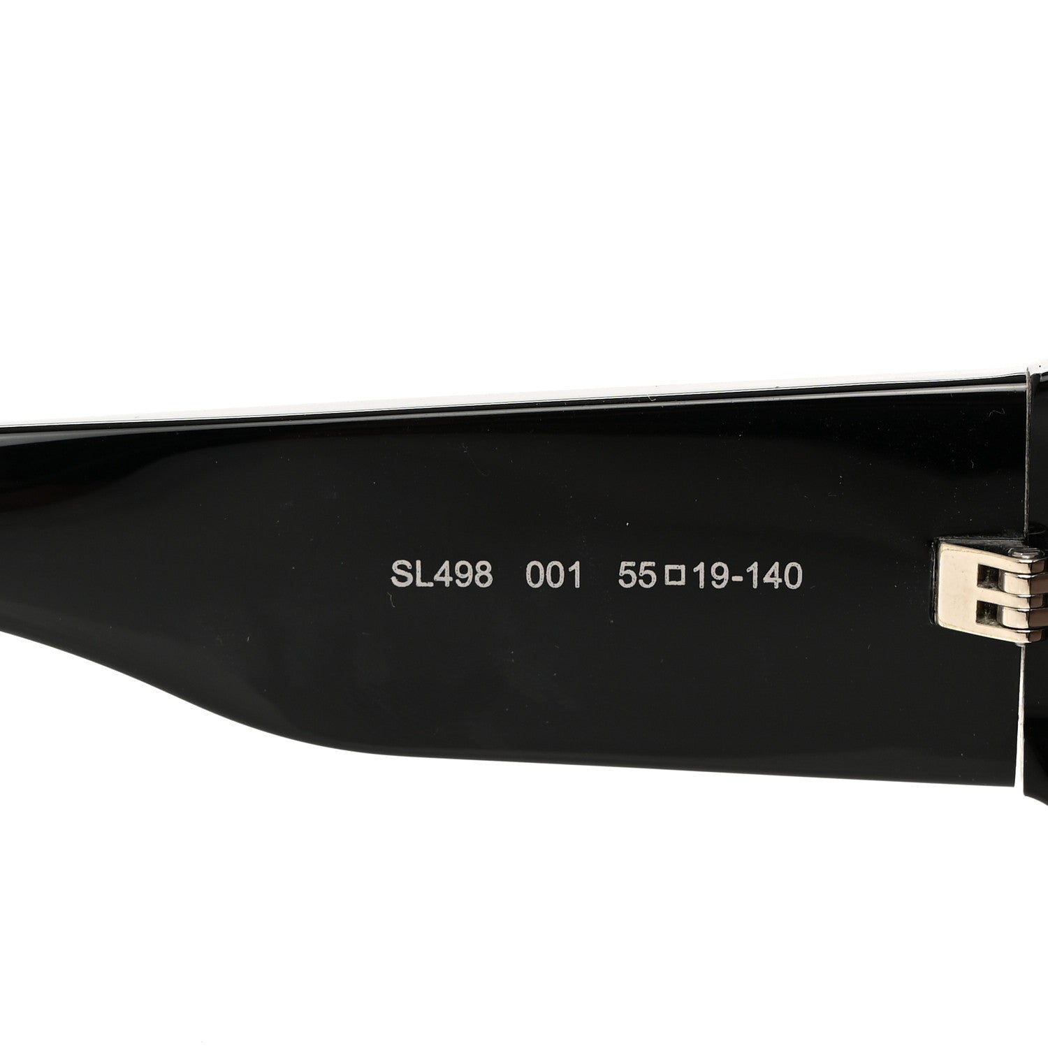 Saint Laurent Acetate Cat Eye Sunglasses SL498 Black 5 of 7