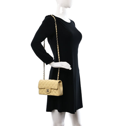 Chanel Lambskin Quilted Mini Rectangular Flap Light Yellow 2 of 11