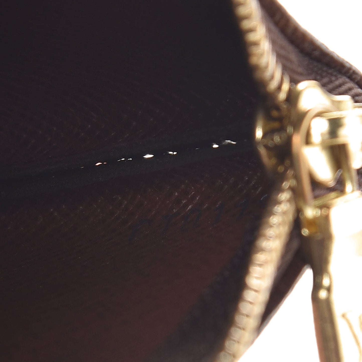Monogram Key Pouch