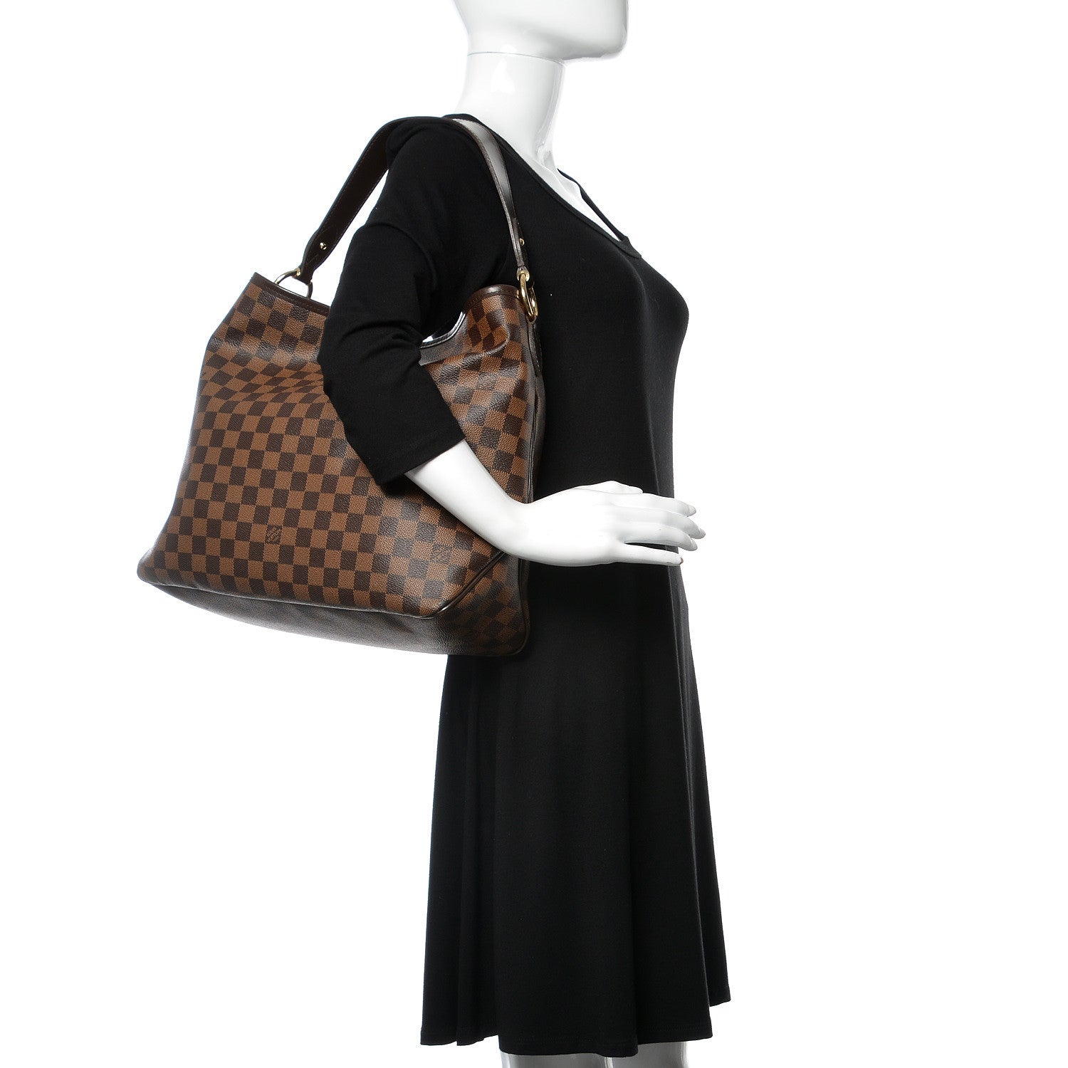 Louis Vuitton Damier Ebene Delightful MM 2 of 24