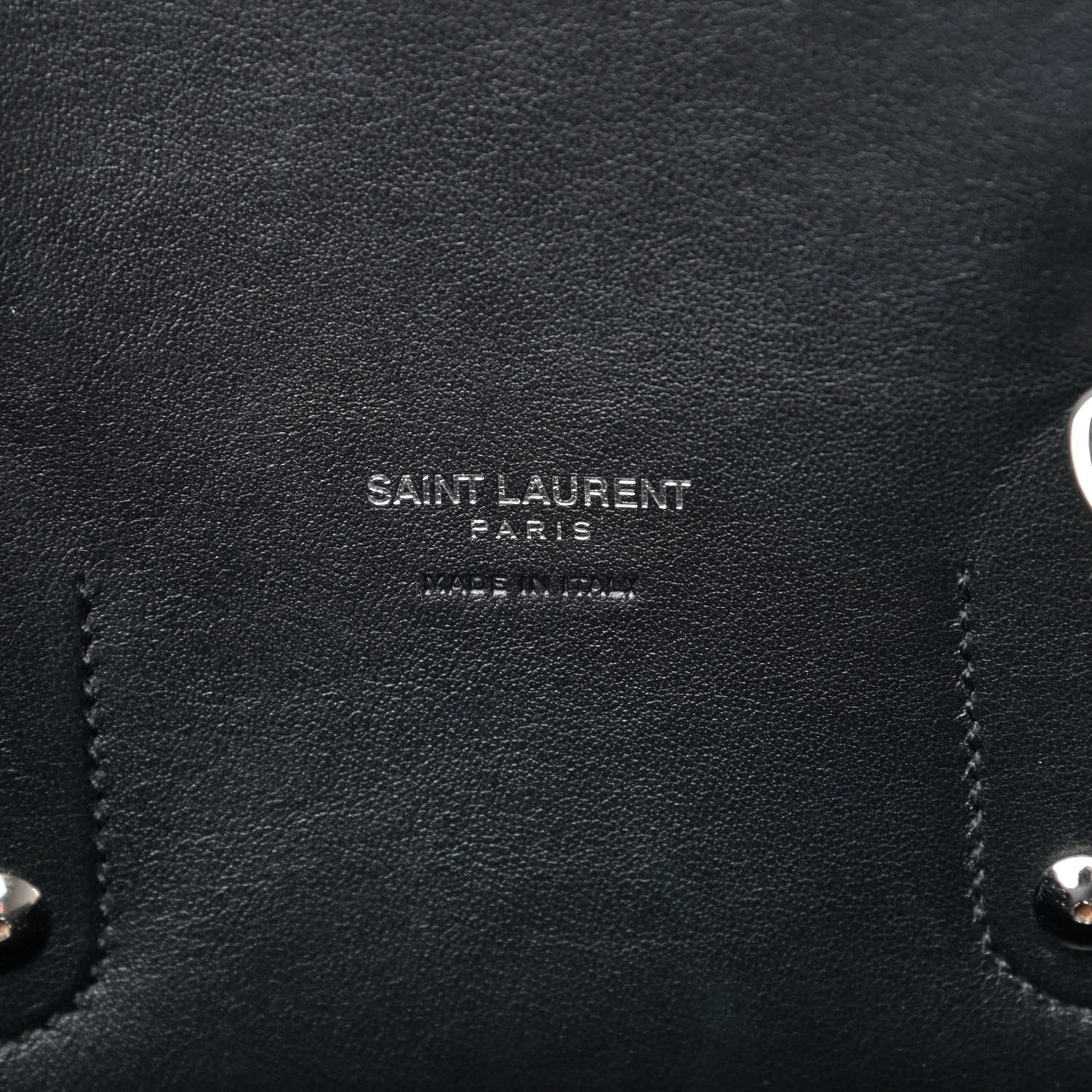 Saint Laurent Grained Calfskin Small Sac De Jour Black 6 of 9