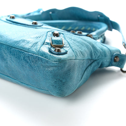 Balenciaga Chevre Classic Hardware First Turquoise 9 of 12