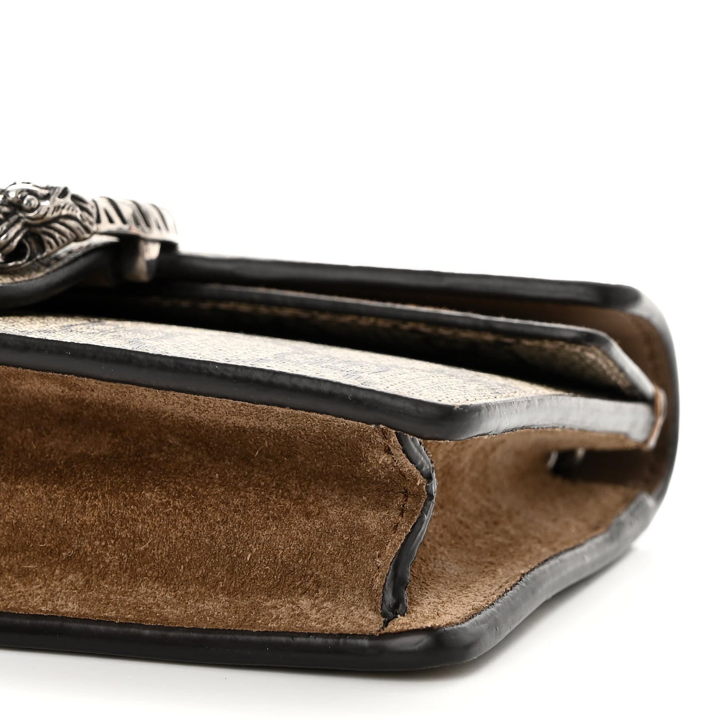 GG Supreme Monogram Super Mini Dionysus Shoulder Bag Taupe