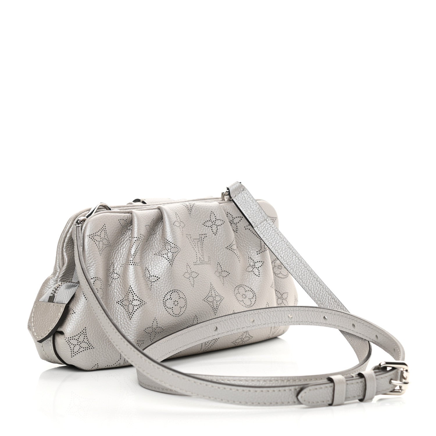 Louis Vuitton Mahina Scala Mini Pouch Gris Souris 2 of 8